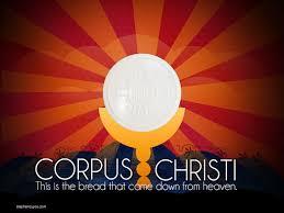 Saint Joseph Basilica June 3, 2018 3 CORPUS CHRISTI June 3, 2018 Then he took a cup, gave thanks, gave it to them and they all drank from it.