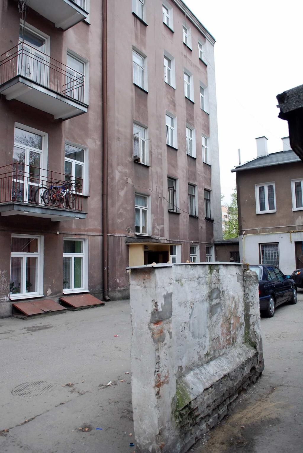 Oficyna, widok od podwórka,