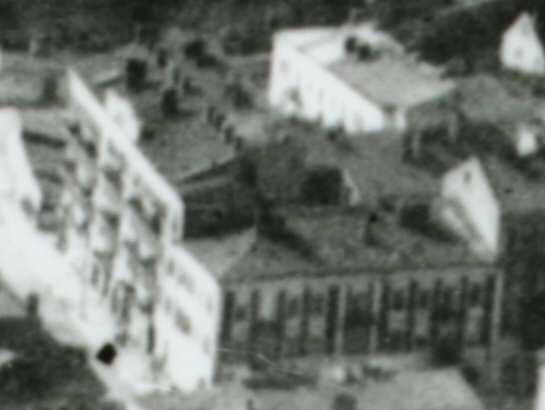 1930s, Bonifraterska street, Fragment panoramy Lublina,