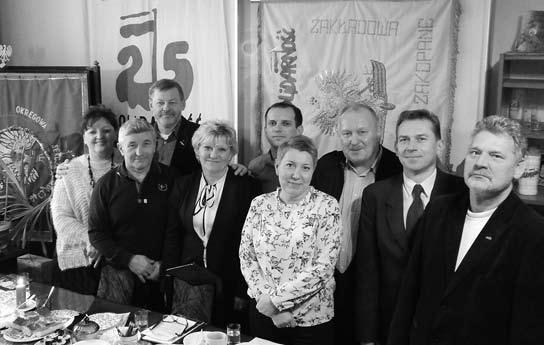 Obecni na zebraniu członkowie Rady RSK (07.01.2019 r.