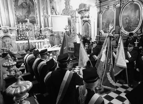 Organizacja w Domu Kultury Kolejarza uroczystości poświęconej 100-leciu niepodległości, pod hasłem Solidarność dla Niepodległej. Dzień Pamięci Ofiar Stanu Wojennego. We Mszy św.