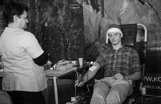 6 grudnia 2018 r., w Kopalni Soli w Wieliczce związkowcy z Solidarności, wśród których byli kolejarze (było nas 14 z PNUIK, ZLK Kraków i ZLK Nowy Sącz).