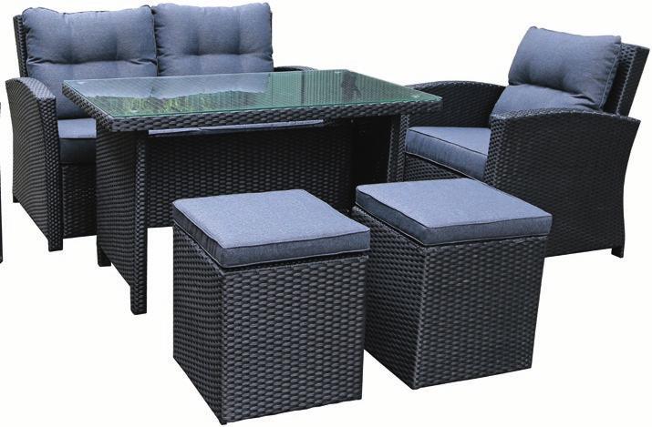 2-osobowa 136 x 73 x 86 cm Fotel 71 x 73 x