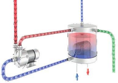 Konfiguracje ECO CD cool down system komora wlot świeżej wody schładzającej