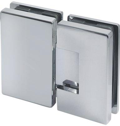 VENEZIA TGAH802 5 Zawias regulowany 180 (szkło szkło) Adjustable hinge 180 (glass to glass) 5 TGAH804 50 90 8 Zawias regulowany 90 (szkło szkło) Adjustable hinge 90 (glass to glass) 8 5 80 8 105 80