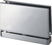 VENEZIA ZAWIASY STANDARDOWE SERIA TGSH 500 STANDARD HINGES TGSH 500 SERIES TGSH505LOS Zawias standardowy z pionową osią obrotu i mocowaniem bocznym do ściany, lewy Standard vertically pivoted hinge,