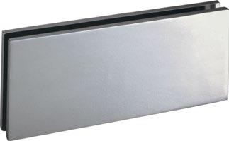 VENEZIA KLAMRY STANDARDOWE SERIA TGSC STANDARD CLAMPS TGSC SERIES TGSC701 TGSC702 TGSC704 Klamra standardowa (szkło - ściana), H=51 mm Standard clamp (glass to wall), H=51 mm Klamra