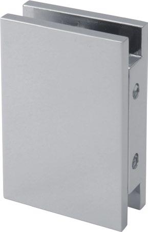 VENEZIA TGSC501 Klamra standardowa (szkło ściana), H=72 mm Standard clamp (glass to wall), H=72 mm 45 5 5 5 4 45 27 72 43 27 15 15 43 15 15 28 43 58 22 7.