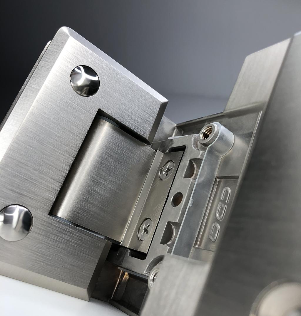 Zawias (szkło - ściana 90 ) Hinge (glass to wall 90 ) 4 GX990.4 PC GX990.4 SC 4 GX990.