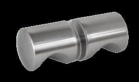 MODENA KH16-32 Gałka do drzwi (Ø32) / Door knob (Ø32) 39 10 8 32 25 Przygotowanie szkła KH16-32PSS KH16-32SC Materiał / Material stal nierdzewna / stainless steel mosiądz / brass połysk / polished