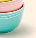 220 ml Zastawa stołowa ceramiczna, kolory: żółty, turkusowy lub różowy, do