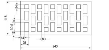 Strona 50 Europejskiej Oceny Technicznej Pustak ceramiczny HLz, 2DF, EN 771-1 Producent Wymiary nominalne Pustak ceramiczny HLz, 2DF, EN 771-1 [mm] ugo L np.