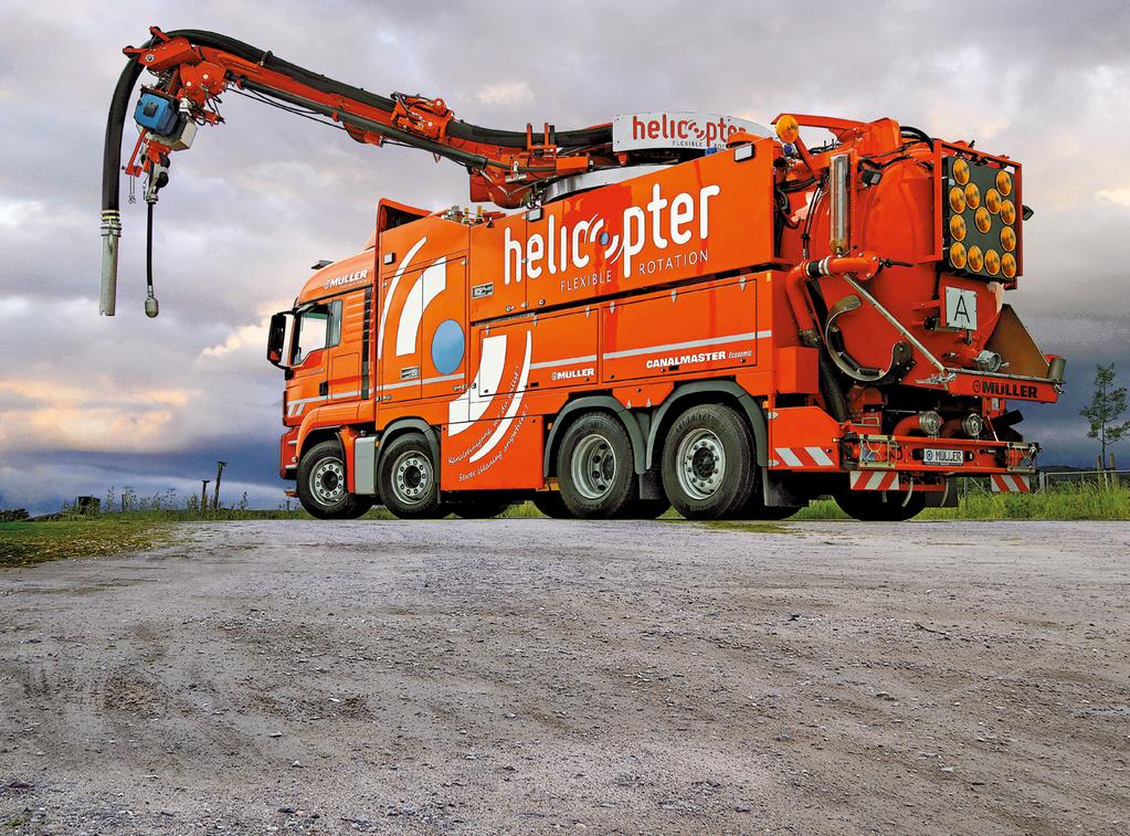 SYSTEM WYSIĘGNIKA: OBRÓT: HELI 360-6 TANDEM MONO HD / DUAL HD 360 PODNOSZENIE: 30 OPUSZCZANIE: 10