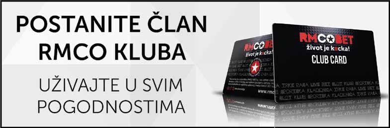 Champions League SPECIJALNI SIL Champions League Dupla šansa Polu kraj Golovi I P Golovi II P 1/8 finale 1 X 2 prva utakmica 1X 12 X2 1 1 1 X 1 2 X 1 X X X 2 2 1 2 X 2 2 5+ 6+ 7+ 1 gol I I Ut 21:00
