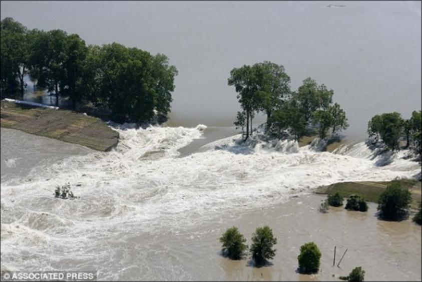 długiej ekspozycji na falę powodziową (P 2 ) najczęstsza przyczyna powodzi rzek