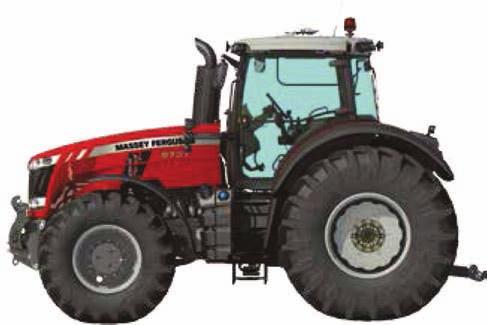 55 MF 8727 MF 8730 MF 8732 MF 8735 MF 8735 Maksimalni podizni kapacitet, na krajevima poluga kg 5.000 Maksimalni broj prednjih razvodnika 2 2 2 2 2 Broj obrtaja motora @ 1.