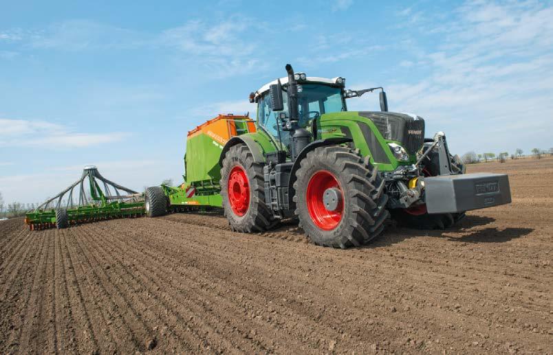FENDT VARIOTRONIC TI Precyzyjne śledzenie trasy, idealne stosowanie, większe zbiory.