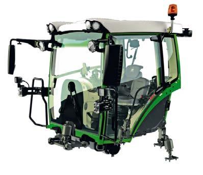 Wyposażenie standardowe i opcjonalne Standardowe g Opcjonalne c KABINA FENDT X5 Moduł obsługowy