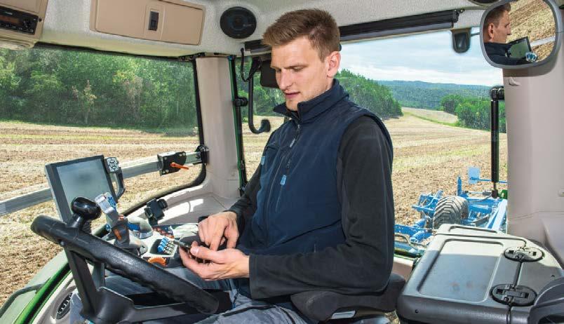 FENDT VARIOTRONIC TI Varioterminal i funkcje obsługowe.