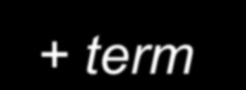 Przykład Gramatyka: expr -> expr +