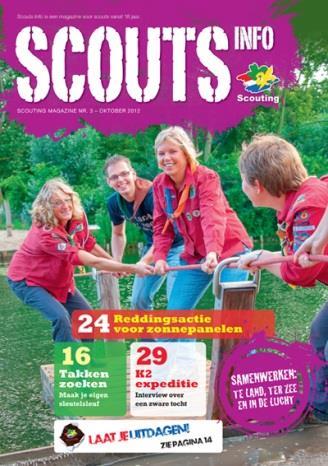 12 Inspiracje progagramowe oraz różne porady liderzy mogą również czerpać z magazynu skautowego ScoutsInfo. Jest on wysyłany pocztą do każdego członka organizacji cztery razy w roku.