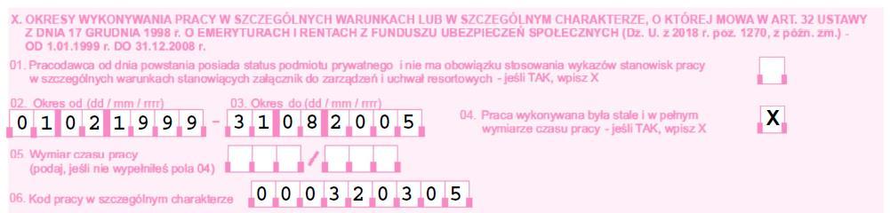 WAŻNE Zmiana nazewnictwa stanowiska pracy na nazwę inną niż wymieniona w resortowych aktach prawnych nie powoduje utraty prawa do uznania takiej pracy za wykonywaną w szczególnych warunkach.