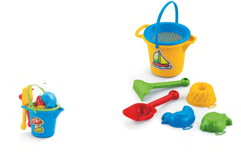 z: 13,5 cm Komplet mały z konewką Sand set