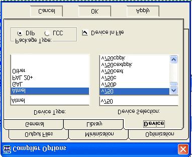 Options opcje dla pliku.
