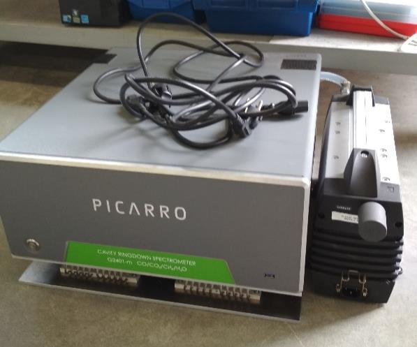 Specyfikacja techniczna analizatora gazów Picarro G2421-m Technika CRDS ang.