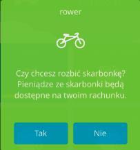 Wirtualne rozbicie skarbonki możliwe jest również z poziomu Internet Bankingu
