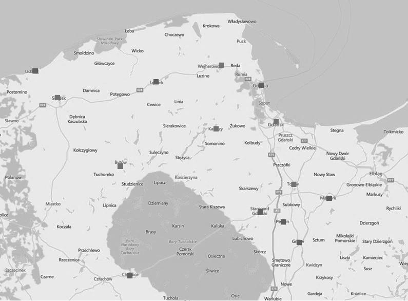 Oddziały Funduszu oraz miejsca konsultacji: USTKA 1. Urząd Gminy Ustka 2.