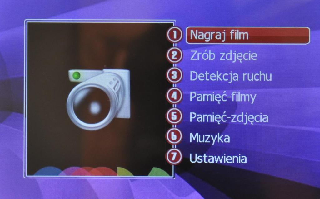 Menu monitora Monitor M-730CM posiada menu ekranowe obsługiwane za pomocą dołączonego pilota.