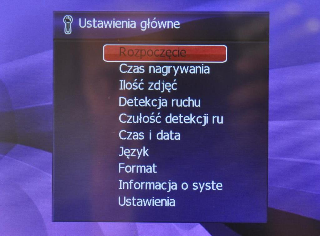 obrazu (do max. rozmiaru zapisanego zdjęcia przyciskiem Zoom In ), obrócenia obrazu o kąt 90 stopni (przyciskiem Rotation ).