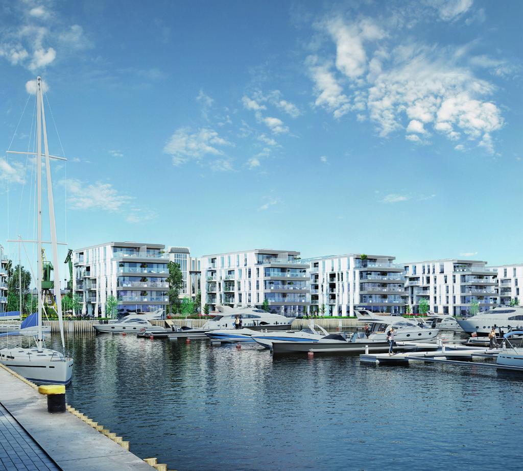 połączeniu z inwestycją Yacht Park Zakończono prace przy części