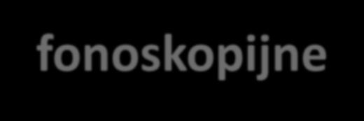 Badania fonoskopijne wykonywane przez laboratoria kryminalistyczne Komend Wojewódzkich Policji Zakres badań Opracowanie tekstu rozmowy Wnioskowanie o miejscu przeprowadzenia rozmowy Wnioskowanie o