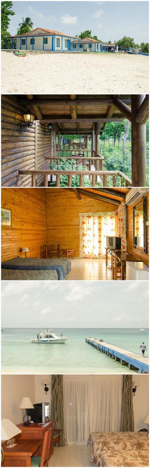 MARIA LA GORDA Maria La Gorda - Hotel Maria la Gorda (Gruba Maryśka ) znajduje się w Rezerwacie Biosfery Guanahacabibes, na najdalej na zachód wysuniętym półwyspie Kuby.