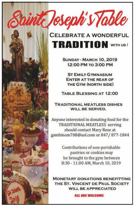 Food Drive Ministry Needs Help! As Chris ans, Jesus asks us to serve our neighbor and feed the hungry. But how do we do this? One way could be by helping with St. Thomas Becket s monthly food drive.