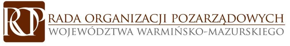 PROTOKÓŁ z posiedzenia Rady Organizacji Pozarządowych Województwa Warmińsko-Mazurskiego Urząd Wojewódzki w Olsztynie, 26 września 2016 roku Program spotkania: 1.