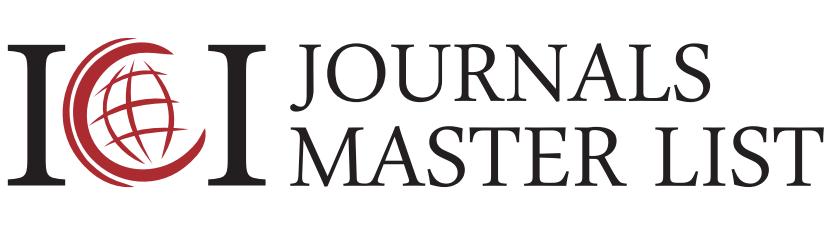 ICI Journals Master List Międzynarodowa baza indeksacyjna czasopism naukowych Kompleksowa ocena czasopism naukowych od ponad 10 lat Warunkiem indeksacji jest pozytywne przejście wielowymiarowej oceny