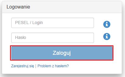 Po kliknięciu Zmień, portal zweryfikuje, czy proces zmiany hasła przebiega prawidłowo. W przypadku, gdy hasło nie spełnia ww.