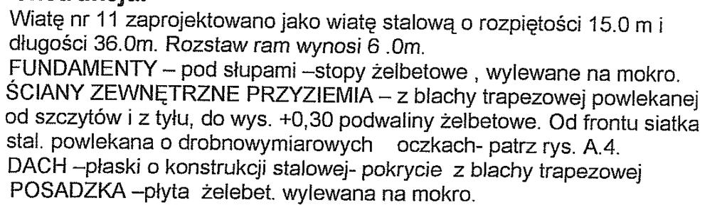 9 Wiata tymczasowego składowania odpadów z azbestem