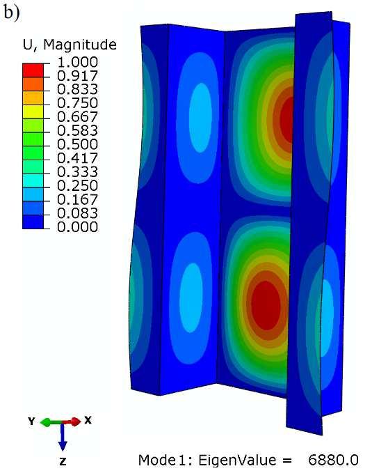 The discrete model and boundary conditions are presented in Figure 4.