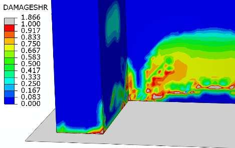 The critical load of the numerical model was determined based on the relationship between the load and profile shortening.
