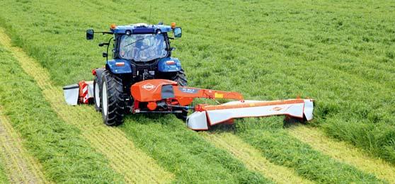 SZYBKIE I ŁATWE USTAWIENIA ROBOCZE Komfort użytkowania to jedna z najważniejszych kwestii w fi rmie KUHN.