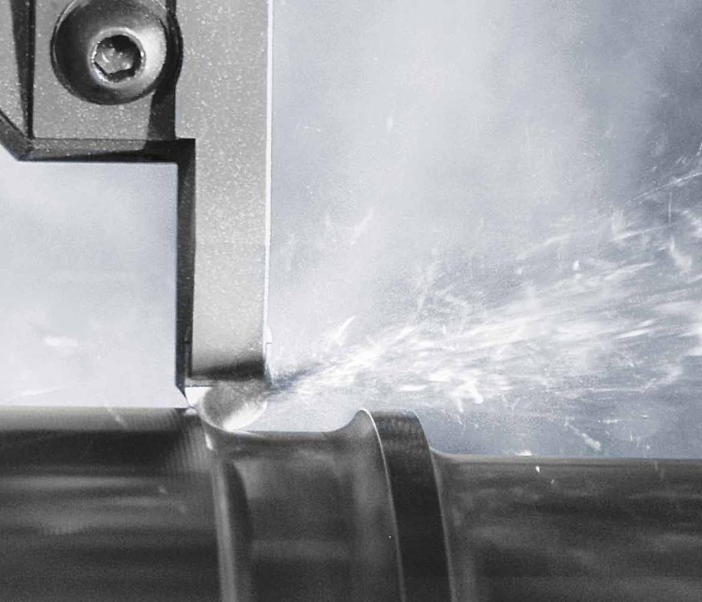 Narzędzia do przecinania i rowkowania Systemy do kanałków marki CeramTec, oprócz zewnętrznego i wewnętrznego przecinania i rowkowania, umożliwiają także