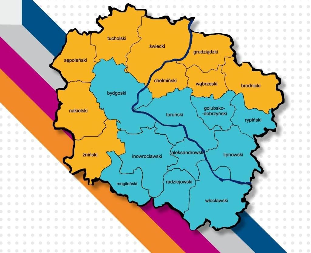 OPERATORZY WOJEWÓDZCY, CZYLI DO KOGO PO GRANT OŚRODEK TŁOK: POWIATY: bydgoski, toruński, golubskodobrzyński, rypiński, lipnowski, aleksandrowski, radziejowski,