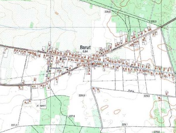 1861 r. obszar kolonii wynosił 142, 18 ha, obejmował pola, łąki, lasy, znajdowało się tu 36 domów mieszkalnych, 32 budynki gospodarcze i gospoda, w tym czasie kolonia liczyła 269 mieszkańców.