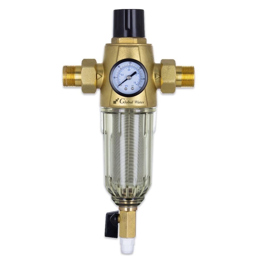 W opcjach można też wybrać profesjonalny filtr wstępny z reduktorem ciśnienia wody.