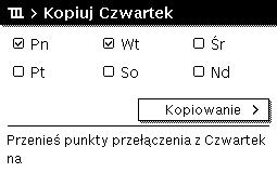 5 Obsługa menu głównego Obsługa Nacisnąć pokrętło nastawcze.