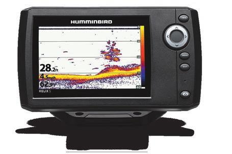 (410190-1) 5" Wyświetlcz Prmetry: SwitchFire DulBem Plus Sonr cyfrowy 200 khz / 20 10 db 83 khz / 60 10 db Mksymln głębokość: 457 m Moc: 4000 W (PTP), 500 W (RMS) ADD